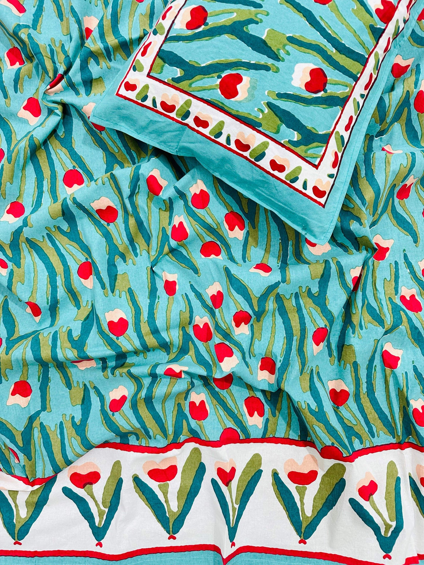 Rose Single Bed Bedsheet (60x90 inch)