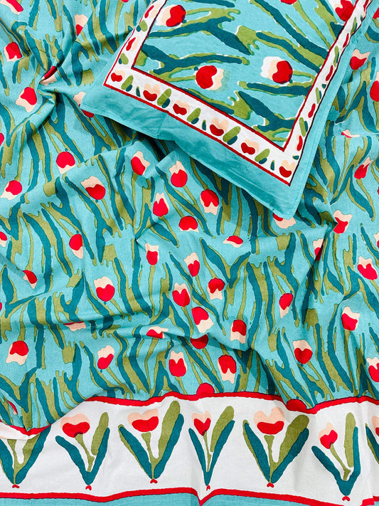 Rose Single Bed Bedsheet (60x90 inch)