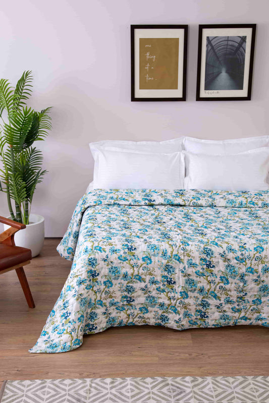 washable lightweight jaipuri razai quilt -lushfab