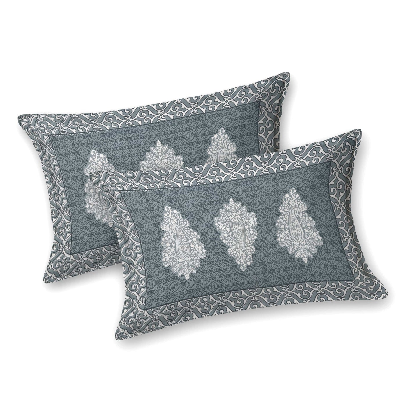 Floral Booti Jaipuri Cotton Bedsheet Double Bed (90x108 inch)