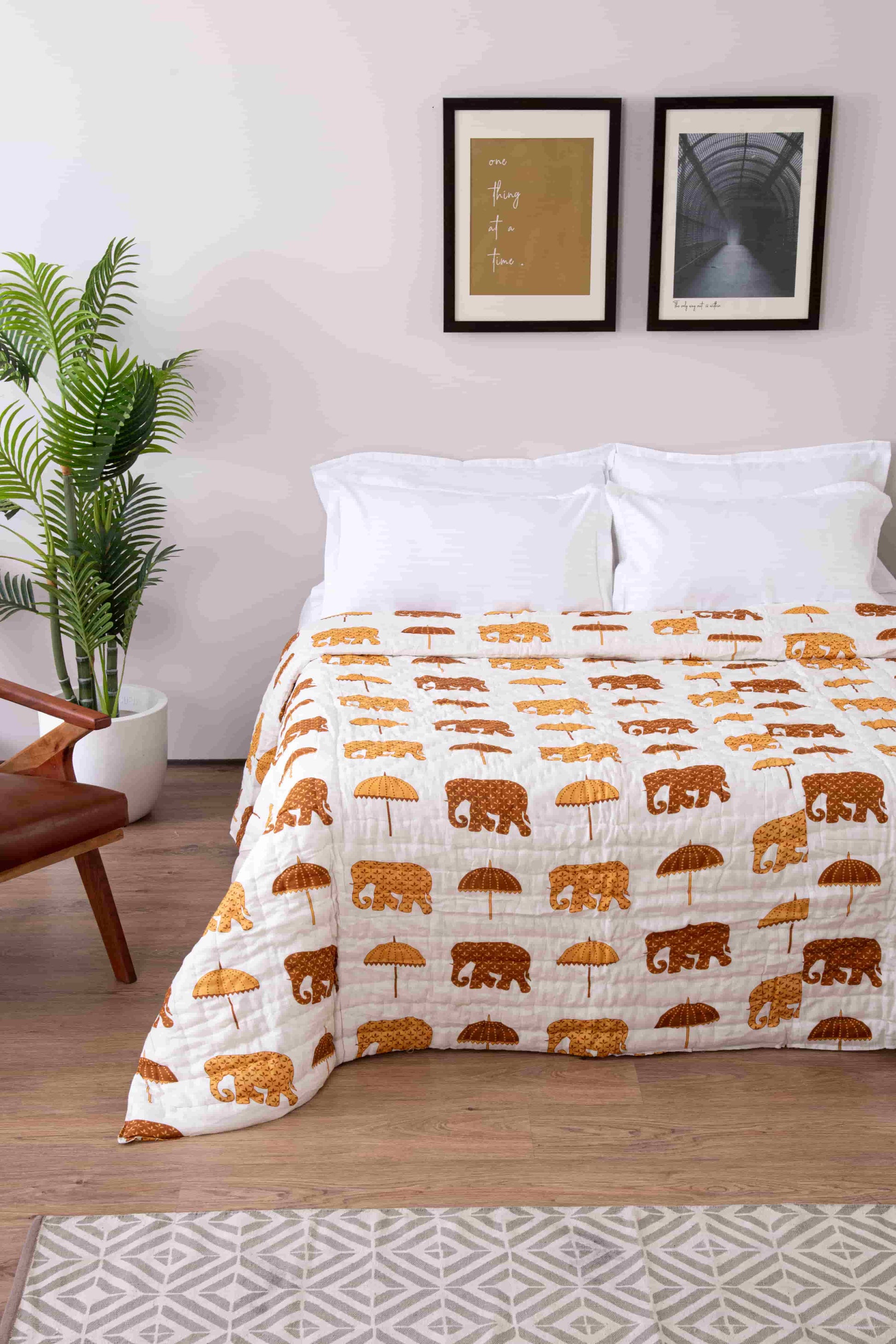jaipuri razai single and double bed -lushfab jaipur