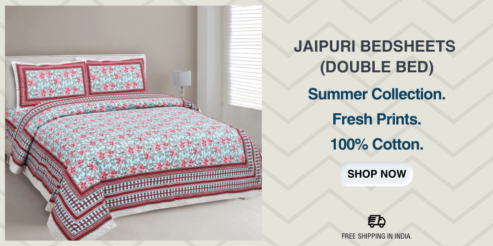 India's Best Cotton Jaipuri Razai And Quilt online Lushfab Jaipur