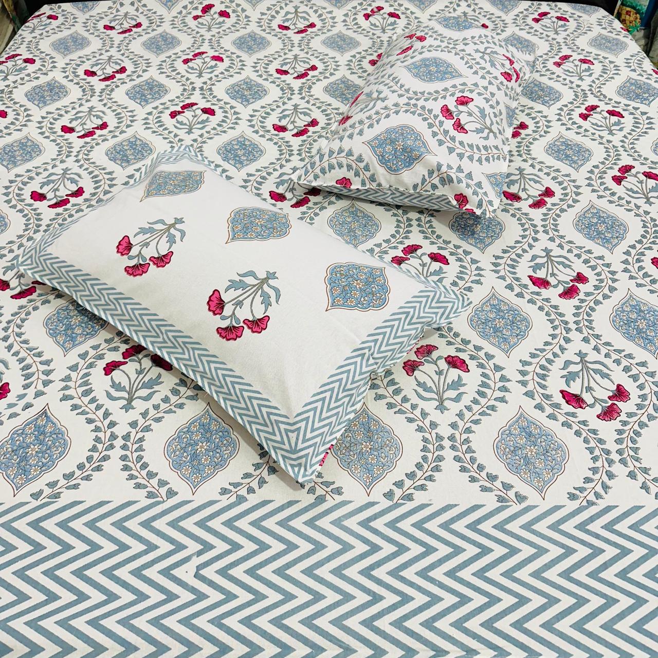 jaipuri_cotton_king_size_bedsheet_india