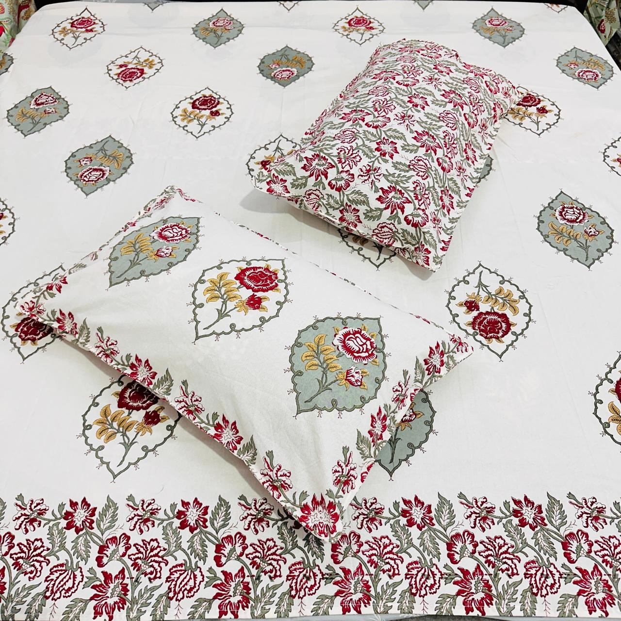 jaipuri_block_print_king_size_bedsheet_cotton_india