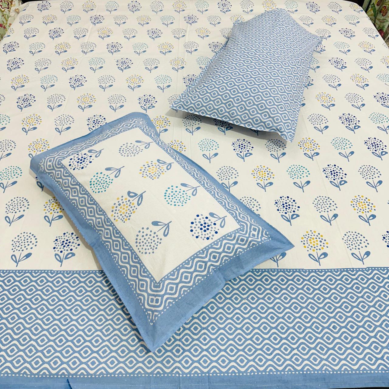 cotton_king_size_bedsheet_with_two_pillow_covers
