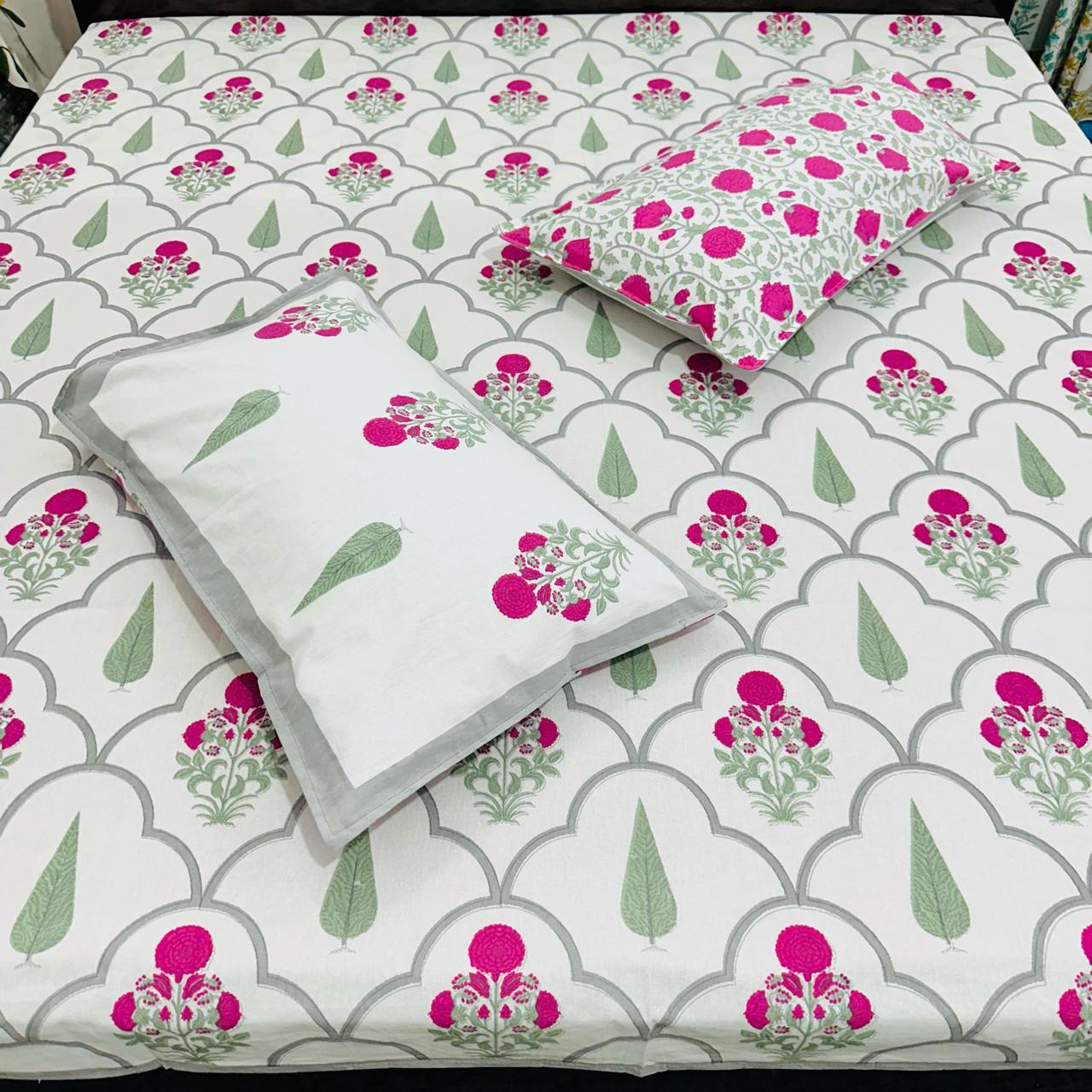 indian_block_print_king_size_bedsheet_cotton_double_bed