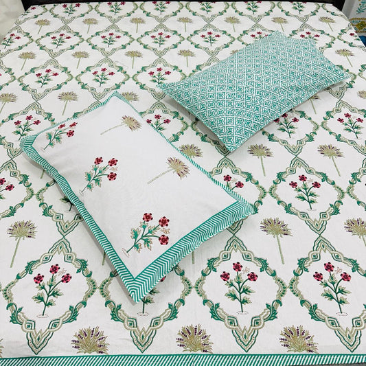 Classy Cotton King Size Bed Sheet (108x108) inch - Rosy