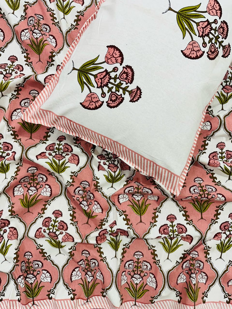Jaal Single Bed Bedsheet (60x90) inch