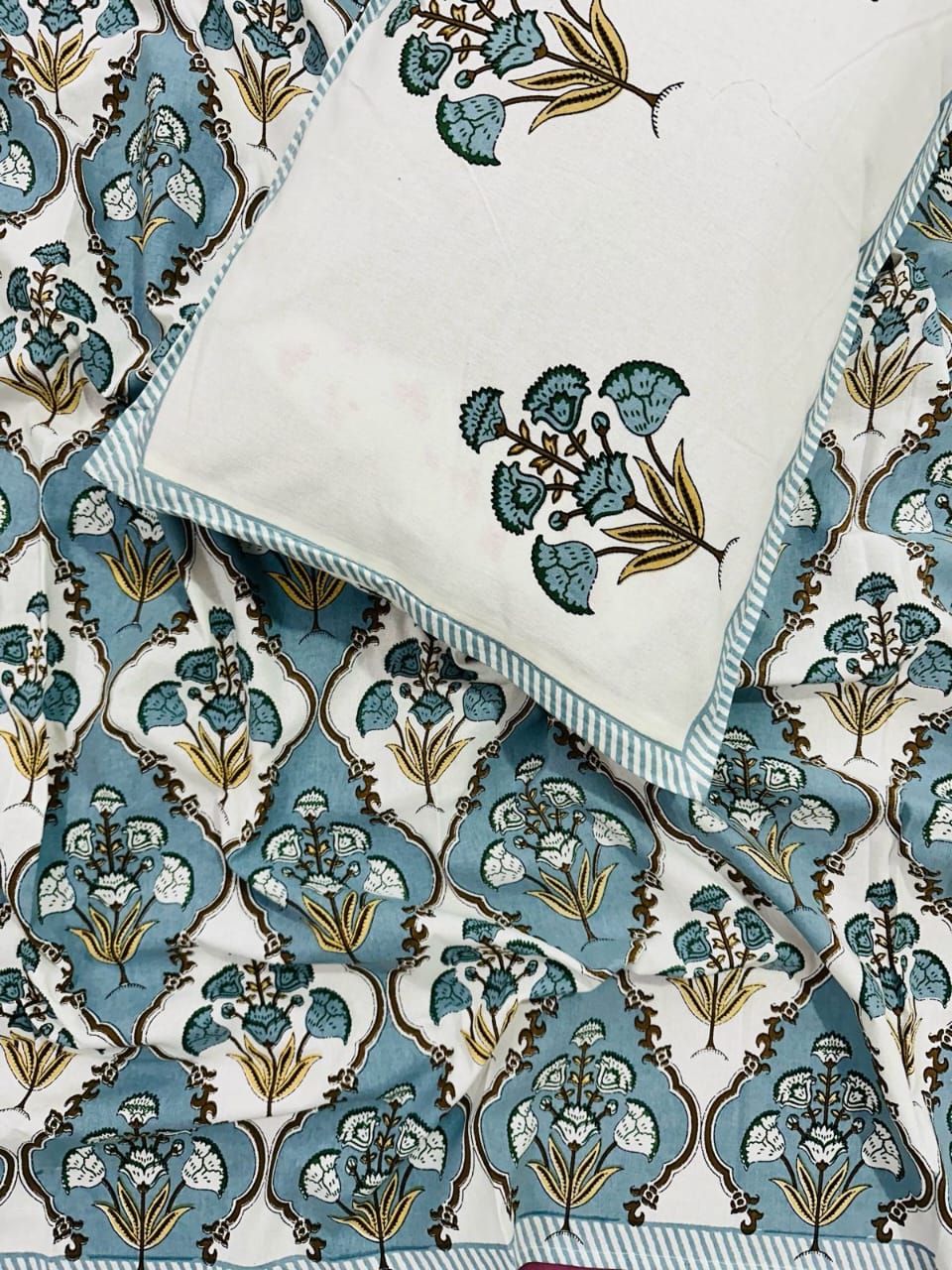Jaal Single Bed Bedsheet (60x90) inch
