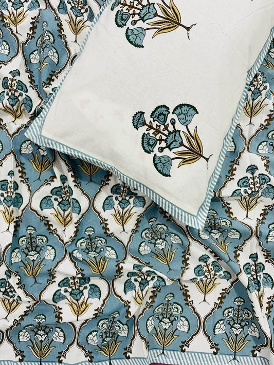 Jaal Single Bed Bedsheet (60x90) inch