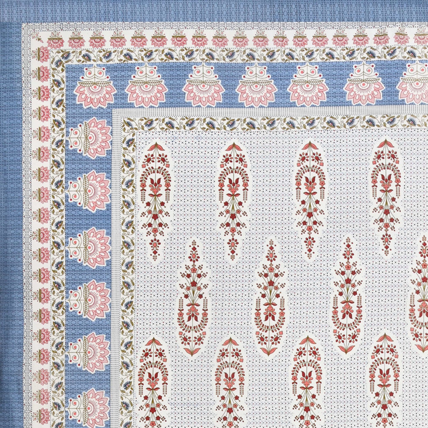 Royal Motif Jaipuri Bedsheet Double Bed (90x108 inch)